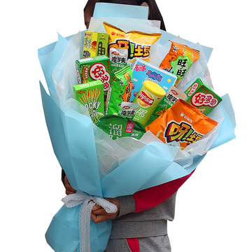 网红零食花束C款